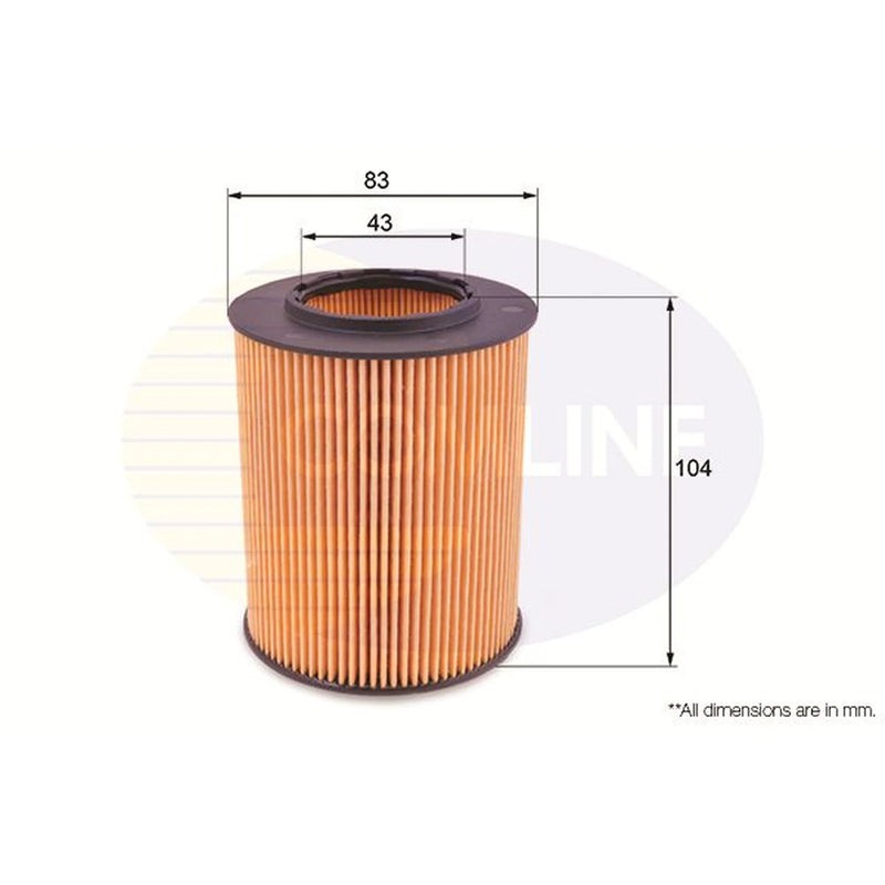 Comline Full Service Kit with Air, Oil, Fuel & Cabin Filters fits BMW 5