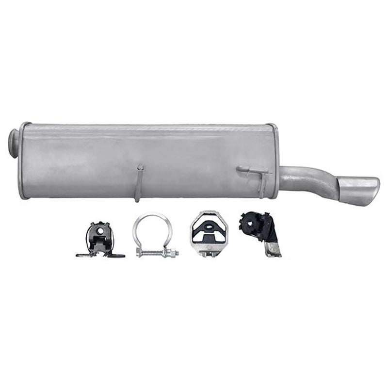 Hella End Silencer Rear fits Peugeot 307 2003-2009 1.6 2.0