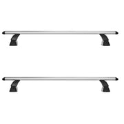 Aluminium Roof Rack Cross Bars fits Mazda 2 2007-2014 & 3 BL 2009-2013 Summit  - Dynamic Drive