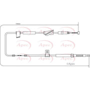 Apec Handbrake Cable Left Rear fits Honda Accord VII 2003-2008 2.0 2.2 2.4