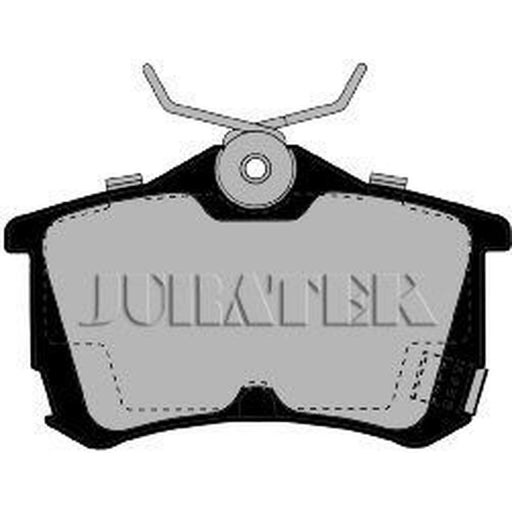 Juratek Rear Brake Pad Set fits Honda Accord 1999-2002 1.8 2.0 2.3