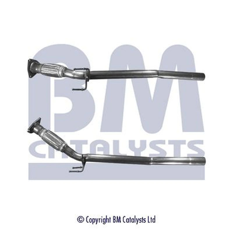 BM Catalysts Exhaust Pipe OD fits VW Caddy III 2004-2010 2.0