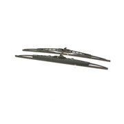 Bosch Front & Rear Super Plus Wiper Blade Set fits VW Polo 1999-2001