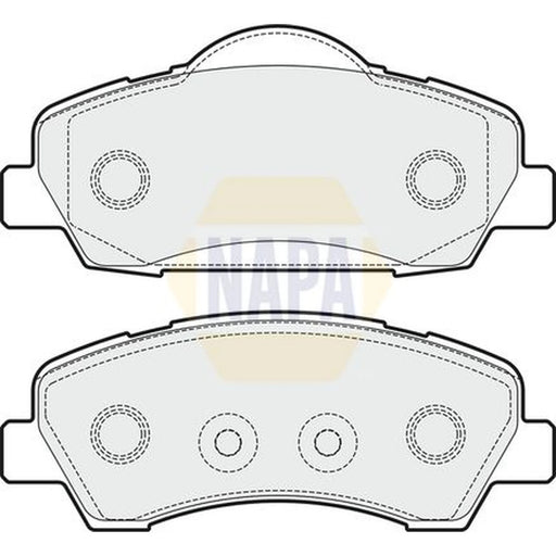 NAPA Front Brake Pad Set NBP1416