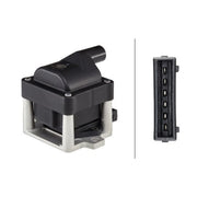 Hella Ignition Service Kit (1 Spark Plugs + Ignition Coil) fits Skoda Felicia