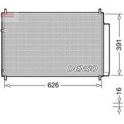 Denso Air Conditioning Condenser DCN50041