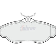 Fahren Front Brake Pad Set FBP3295