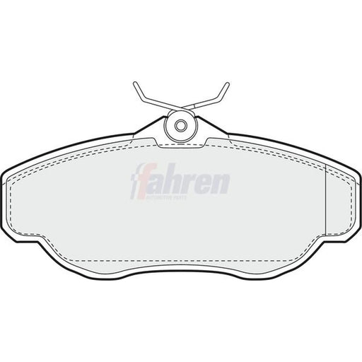 Fahren Front Brake Pad Set FBP3295