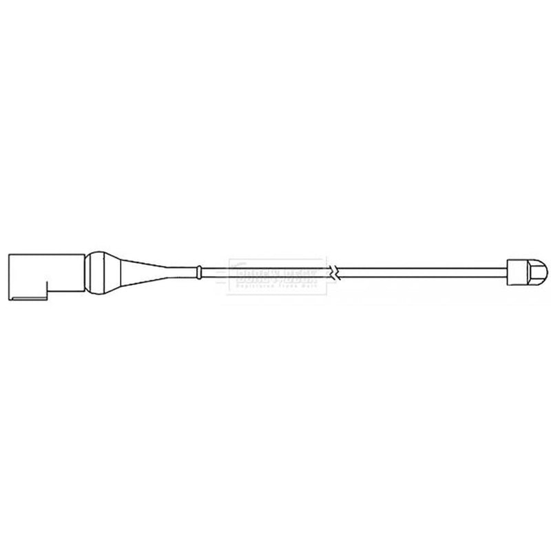 Borg & Beck Brake Pad Wear Sensor Rear BWL3146