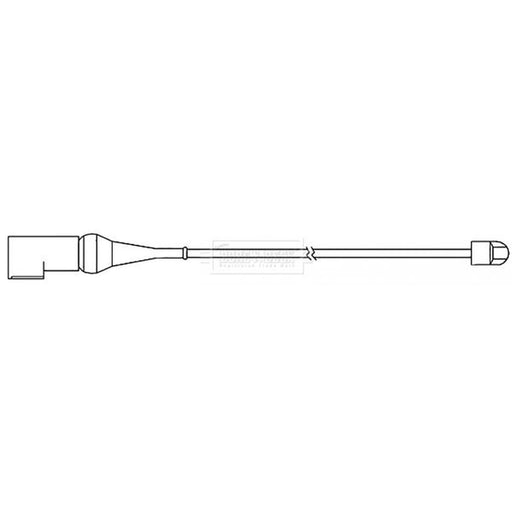 Borg & Beck Brake Pad Wear Sensor Rear BWL3146