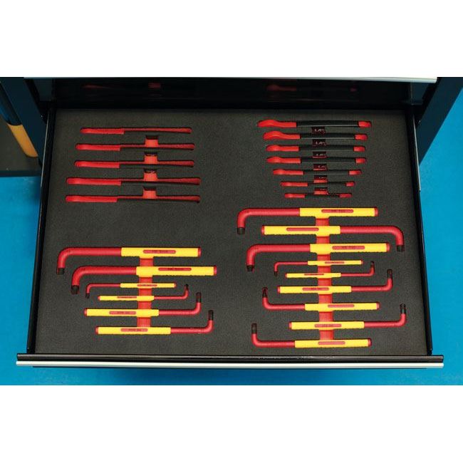 Laser Insulated Wrenches in Foam Inlay 8487 Laser - Dynamic Drive