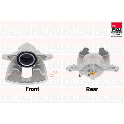 FAI Brake Caliper Assembly Front Right fits Honda Cr-V III 2006-2012 2.0 2.2 2.4