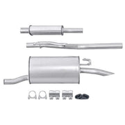 Hella End Silencer Rear fits Fiat Punto 1993-1999 1.1
