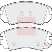 Apec Front Brake Vented Discs & Pads fits Kia Soul I 2009-2014 1.6