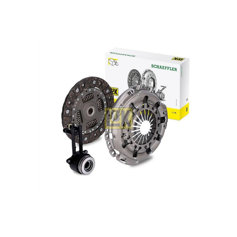 LuK Clutch Kit Set 3pc fits Ford Fiesta V 2001-2008 1.25 1.3 1.4