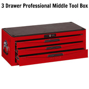 Teng Tools 26" PRO Middle Box 3 Drawers Red Teng Tools - Dynamic Drive