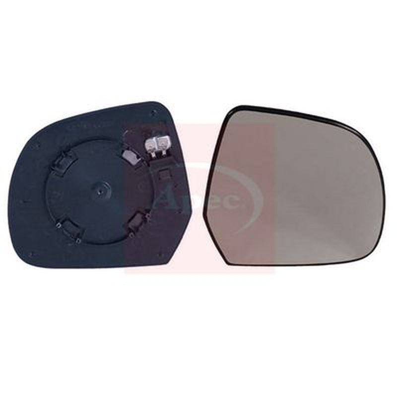 Apec Exterior Wing Mirror Glass Right fits Dacia Dokker 2012-2021