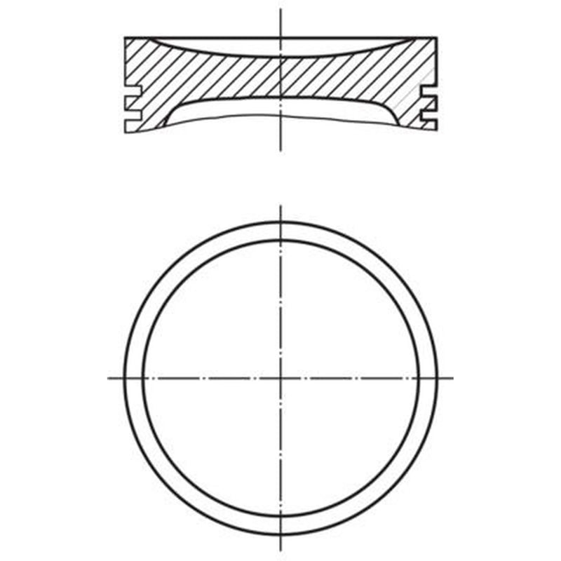 Mahle Piston Cylinder Bore = 89mm fits BMW 1502-2002 1974-1975
