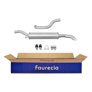 Hella End Silencer Rear fits VW Polo 1997-2001 1.4