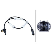 Hella ABS Wheel Speed Sensor Rear 6PU 358 216-161