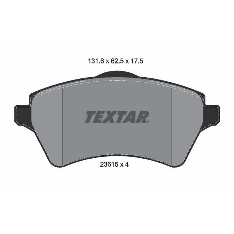 Textar Front Brake Pad Set 2361501