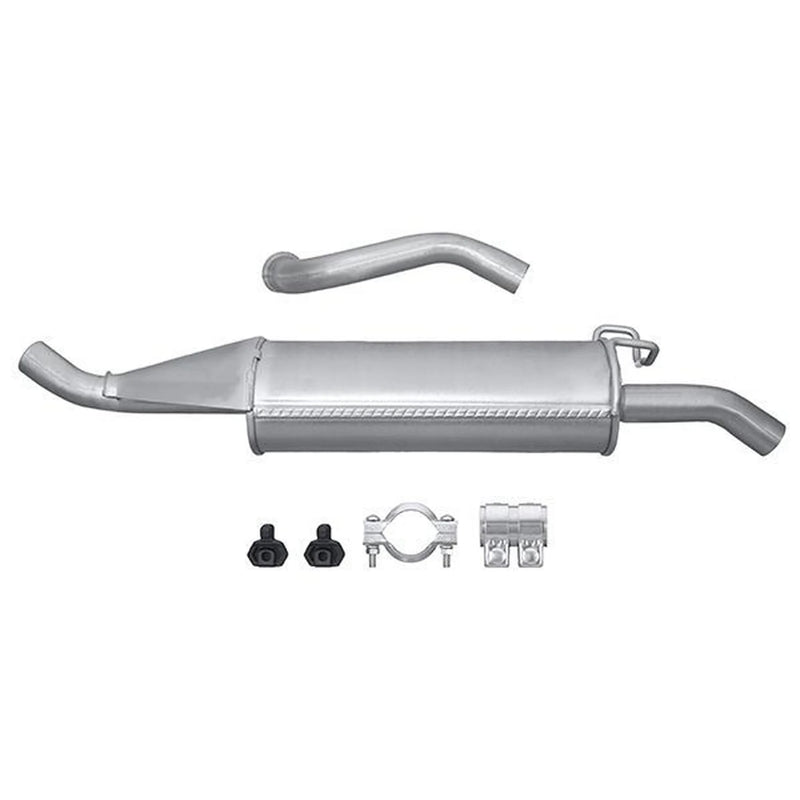 Hella End Silencer Rear fits Renault 19 1988-1995 1.4 1.7 1.9