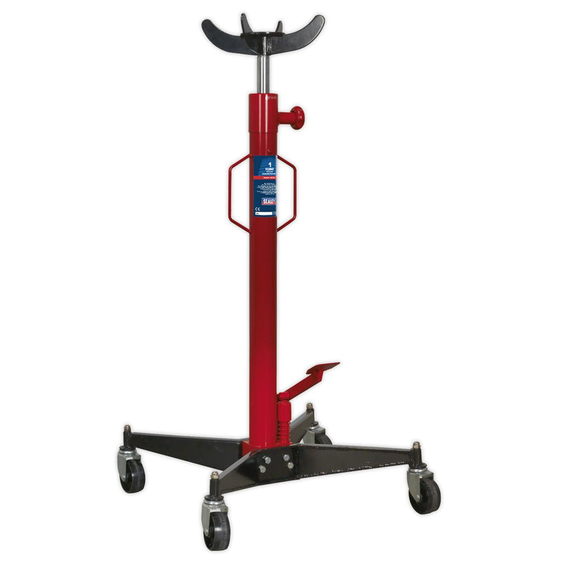Sealey Vertical Transmission Jack 1 Tonne 1000ETJ Sealey - Dynamic Drive