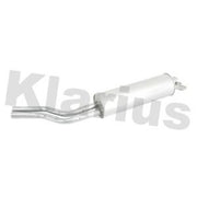 Klarius Box With Tail Pipe Rear fits Mercedes-Benz S-Class 1972-1980