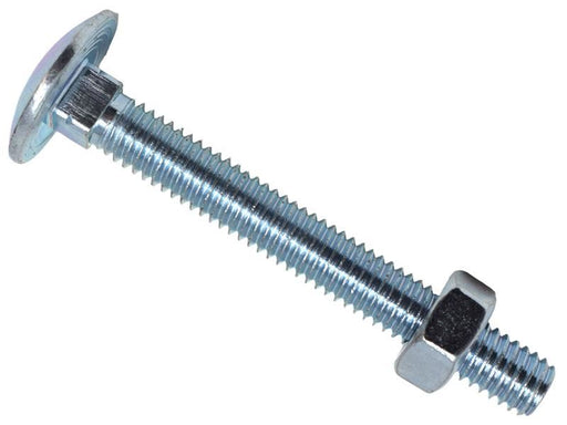 METALMATE Cup Square Hex Bolt & Nut ZP M6 x 50mm Box 50 METALMATE� - NN4 Online