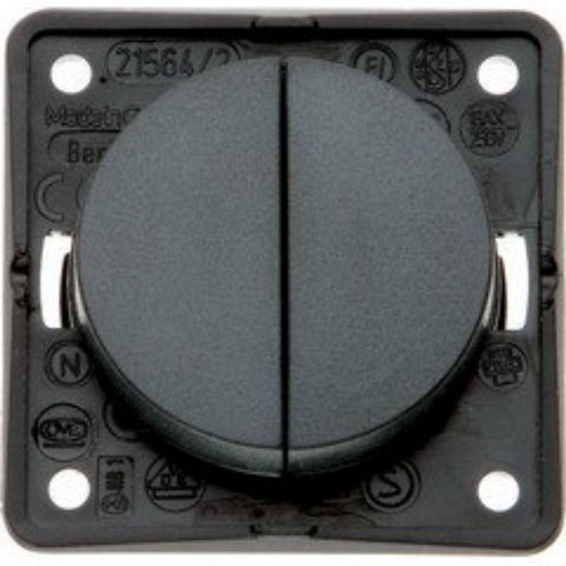 Double Switch Anthracite (21232A) Convenient Double Switch for Your Caravan W4 - Dynamic Drive