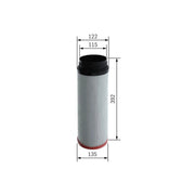 Bosch Secondary Engine Air Filter F 026 400 643