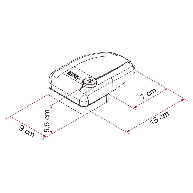 Fiamma Safe Door Grey New 08021-01G Fiamma - Dynamic Drive