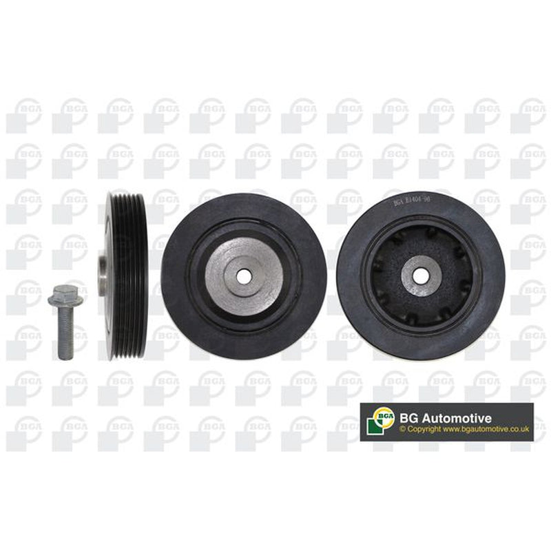 BGA Belt Pulley Set, Crankshaft 136mm fits Renault 19 1988-1995 1.9