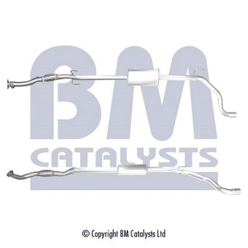 BM Catalysts Exhaust Pipe OD fits Alfa Romeo Mito 2008-2015 1.6