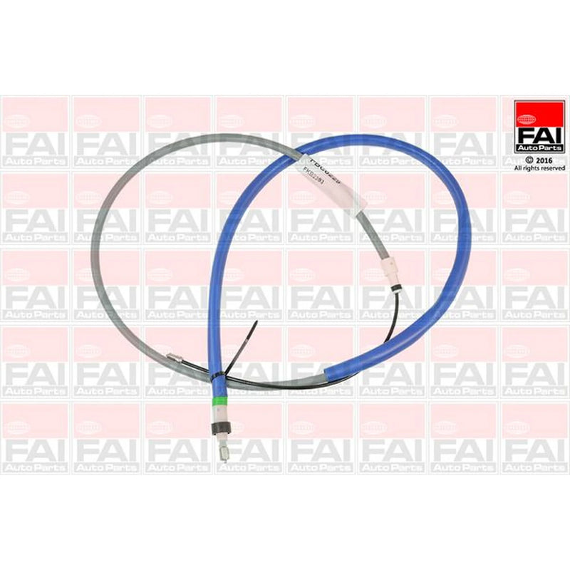 FAI Handbrake Cable Right Rear fits Citroën Berlingo / Berlingo First 1996-2011