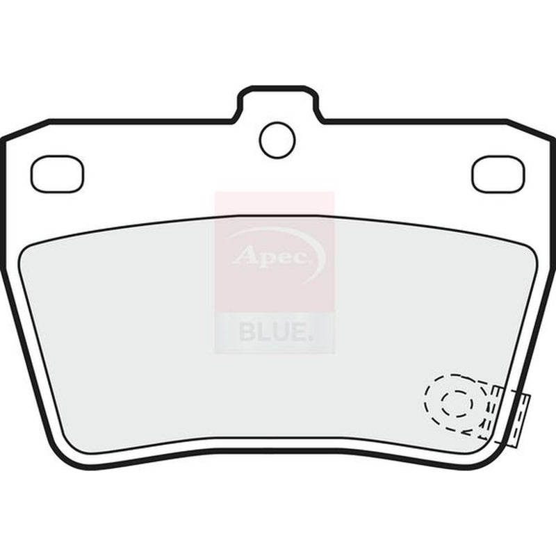 Apec Front & Rear Pads fits Toyota Rav 4 1997-2005 1.8 2.0