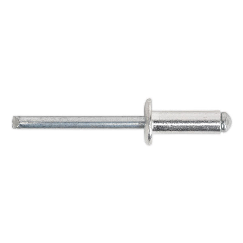 Sealey Aluminium Blind Rivet Standard Flange 6.4 x 19.5mm Pack of 200 RB6419S5 Sealey - Dynamic Drive