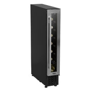 Baridi Extra-Slim 7 Bottle Wine Fridge & Cooler 15cm - Stainless Steel Baridi - Dynamic Drive