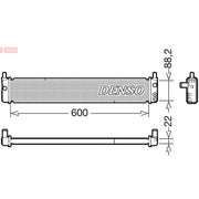 Denso Engine Radiator DRM50135