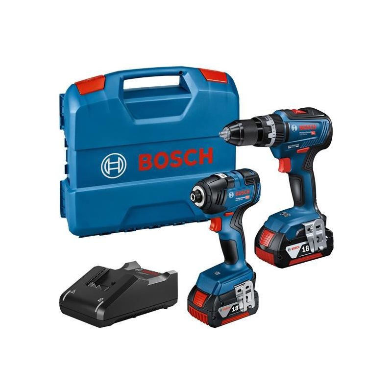 Bosch Professional Twin Pack 18V 2 x 4.0Ah Li-ion Bosch - Dynamic Drive