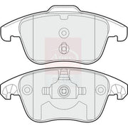 Apec Front & Rear Brake Discs & Pads fits Peugeot 2008 II 2019 on 1.2