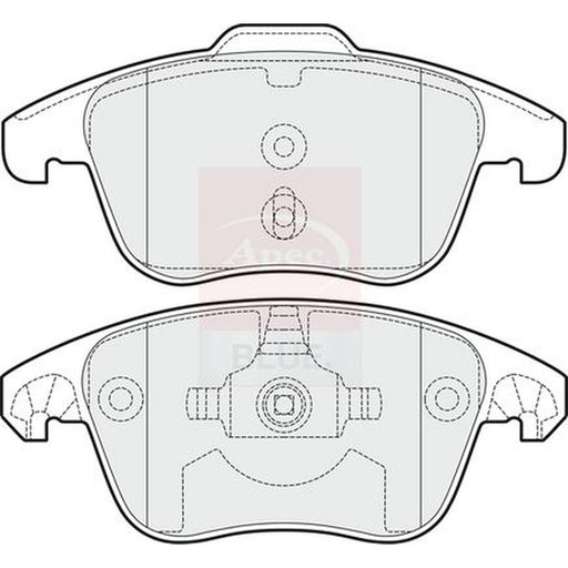 Apec Front & Rear Brake Discs & Pads fits Peugeot 2008 II 2019 on 1.2
