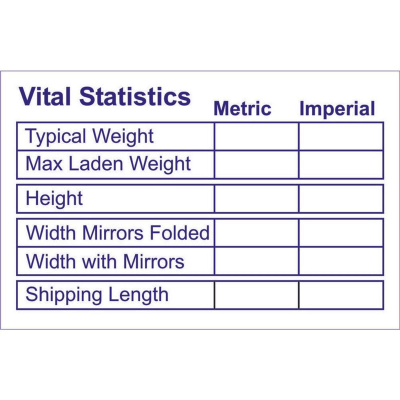 Vital Statistics Label Nova - Dynamic Drive