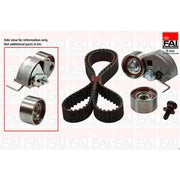 FAI Timing Belt Kit with Rollers TBK225