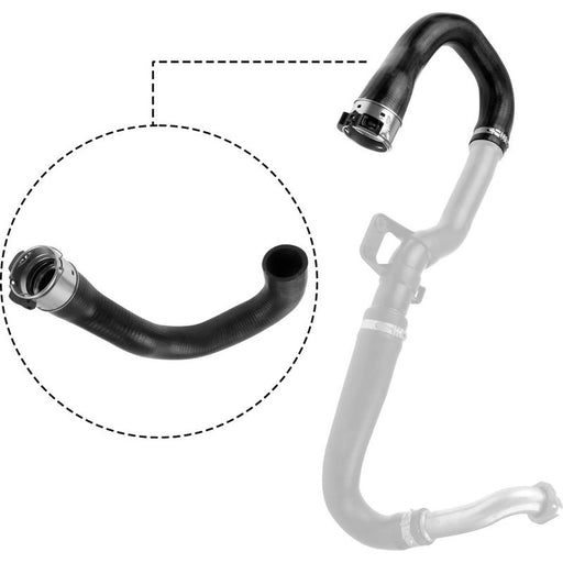 Gates Intercooler Turbo Charge Air Hose 430mm fits Opel Corsa D 2006-2011 1.3