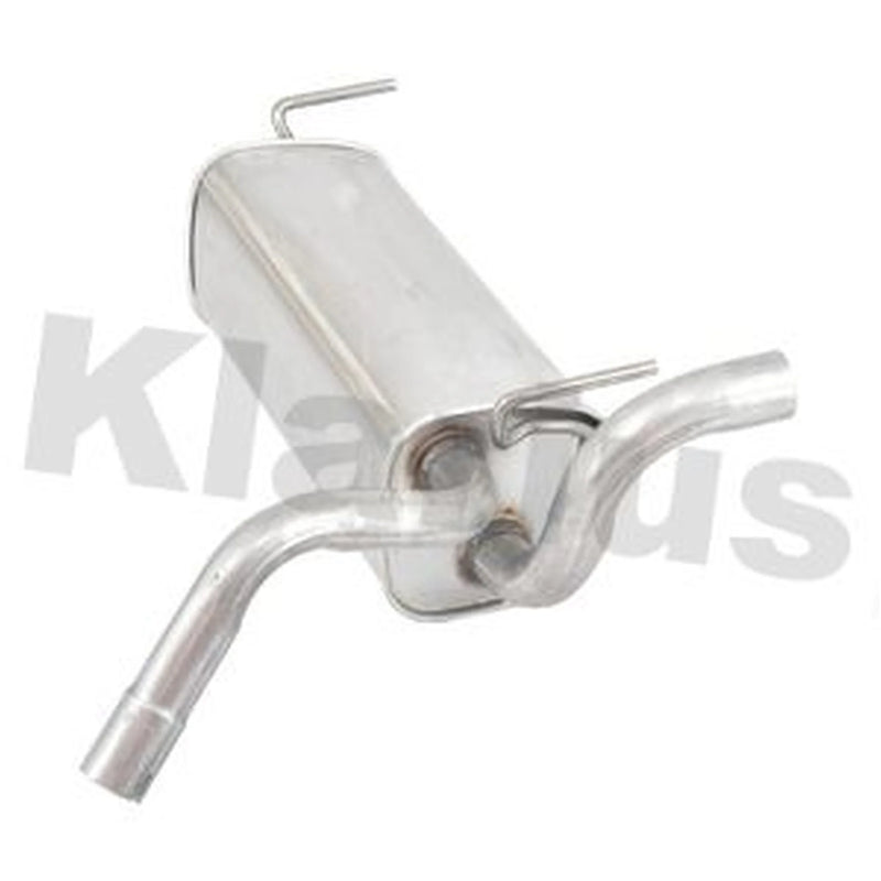 Klarius Box With Centre Pipe Centre fits Chevrolet Cruze 2011-2015 1.6 1.8