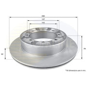 Comline Front & Rear Brake Discs & Pads fits Nissan NT400 Cabstar 2014 on
