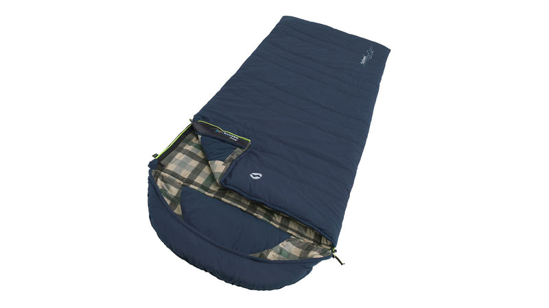 Outwell Camper Lux Deep Blue Single Sleeping Bag Outwell - Dynamic Drive