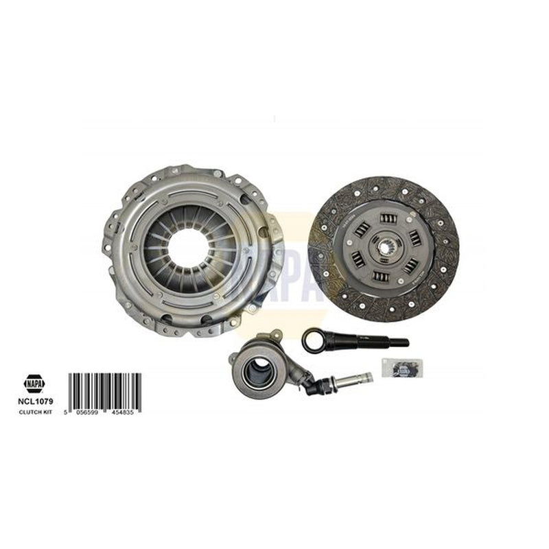 NAPA Clutch Kit Set 3pc fits Opel Astra G 1998-2009 1.6 1.7 1.8