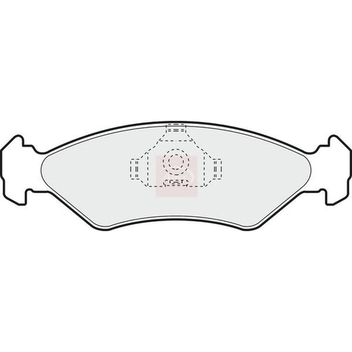 Apec Front Brake Pad Set PAD959